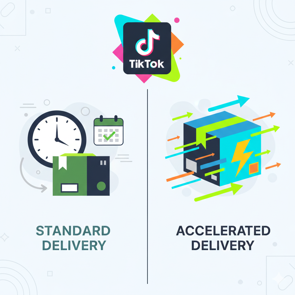 Standard Delivery vs Accelerated Delivery
