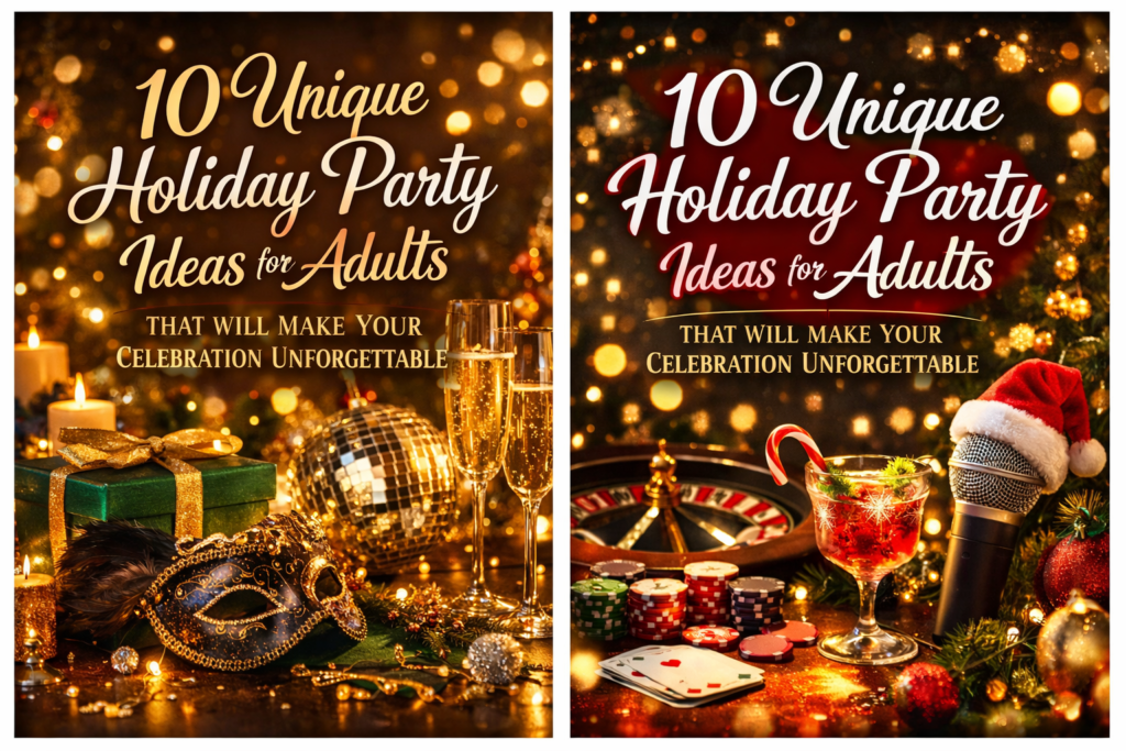 10 Unique Holiday Party Ideas for Adults That Will Make Your Celebration Unforgettable 1 10 Unique Holiday Party Ideas for Adults That Will Make Your Celebration Unforgettable