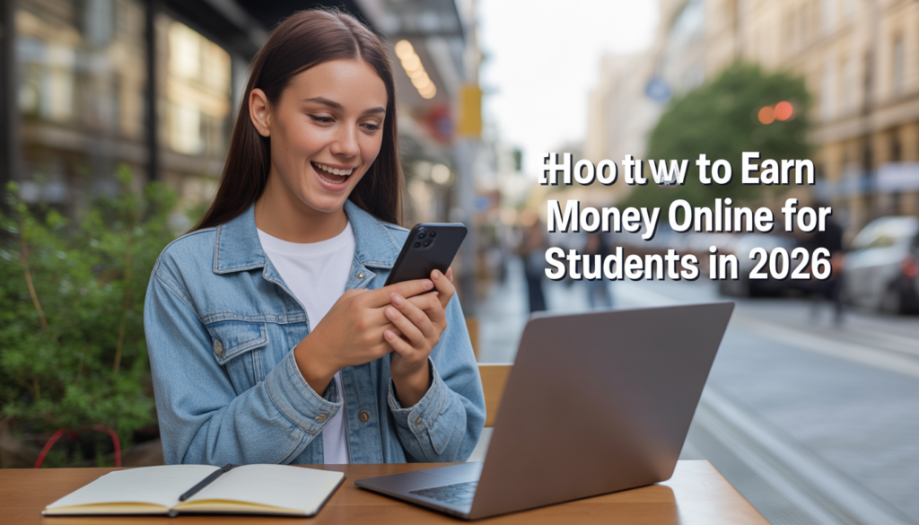 How To Earn Money Online For Students In 2026