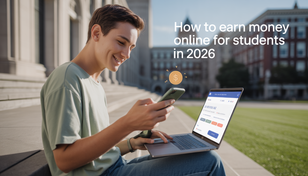 How To Earn Money Online For Students In 2026 1 Earn Money Online For Students